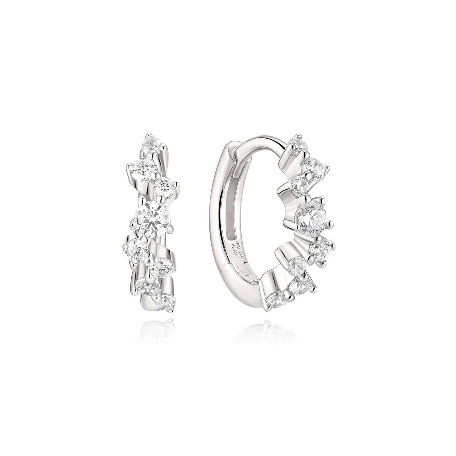  Fairy Dust - Créoles - Argent / Rhodié - Zircone